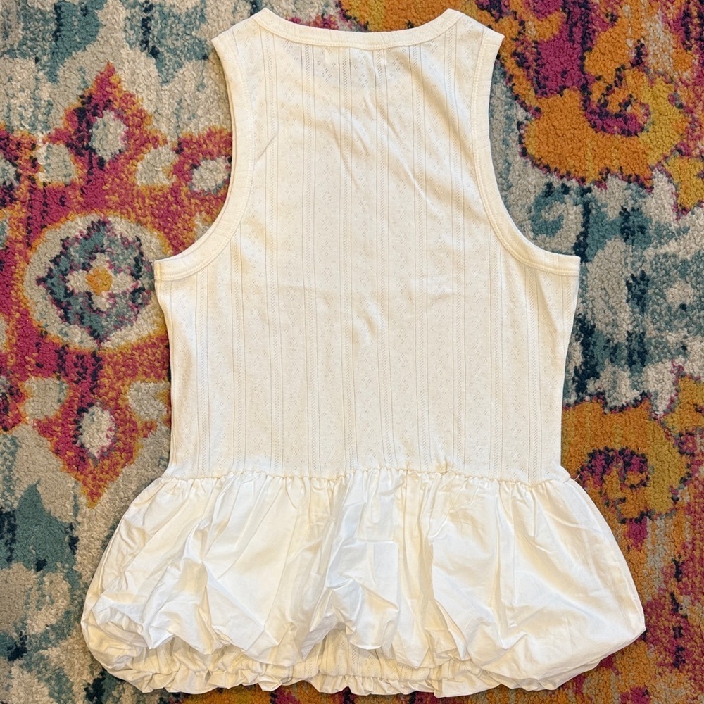 NWOT Elodie Textured Sleeveless Top - Picture 4 of 6